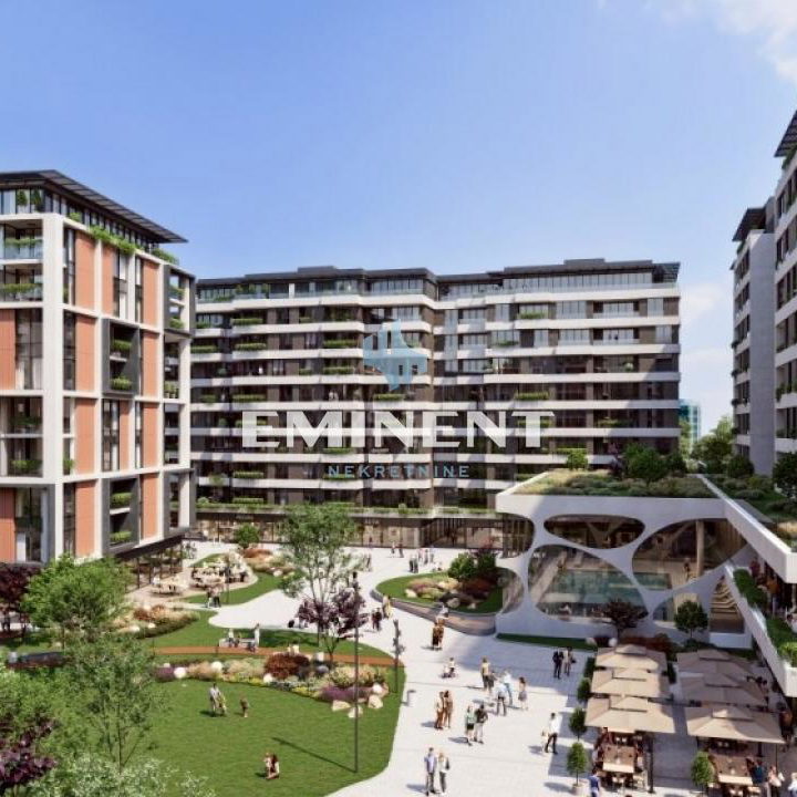 Trosoban stan na prodaju, A Blok – Blok 67a, Beograd, 74m², 371.850 €