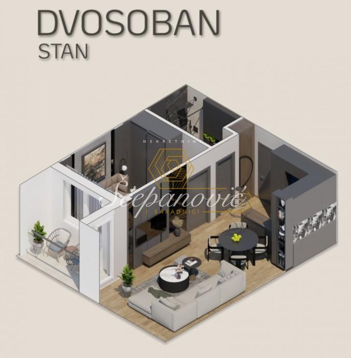 Stan Prodaja Novi Sad  40 m2