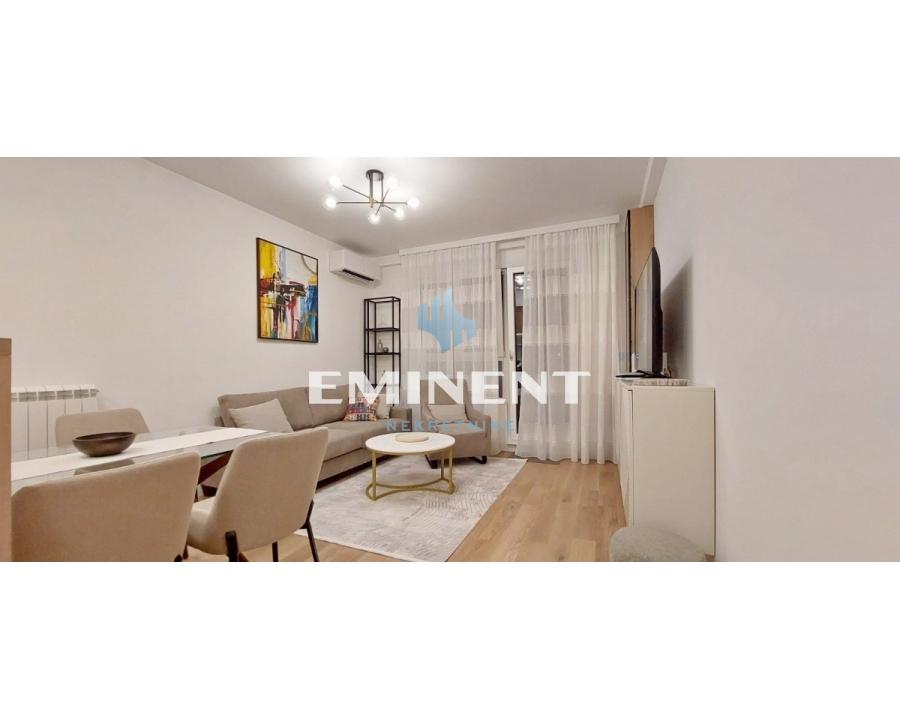 Dvosoban stan za izdavanje, Blok 65, Beograd, 50m², 1.100 €/mes