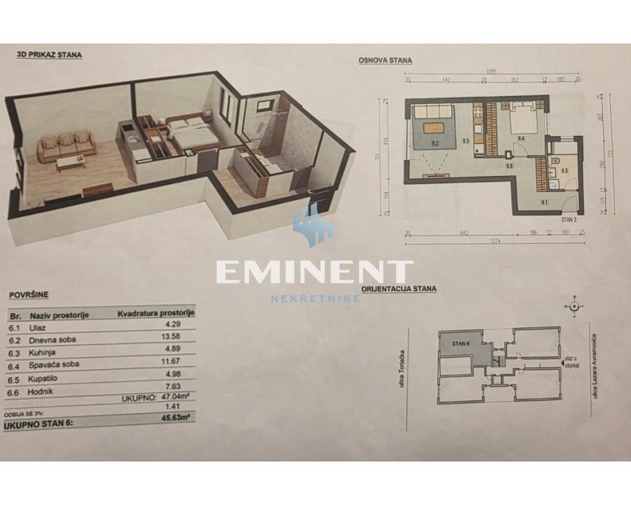 Stan Prodaja Beograd Stan Prodaja Beograd Dušanovac 46 m2