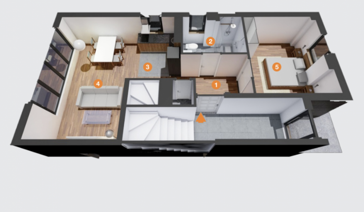 Dvosoban stan na prodaju, Telep, Novi Sad, 45m², 119.900 €