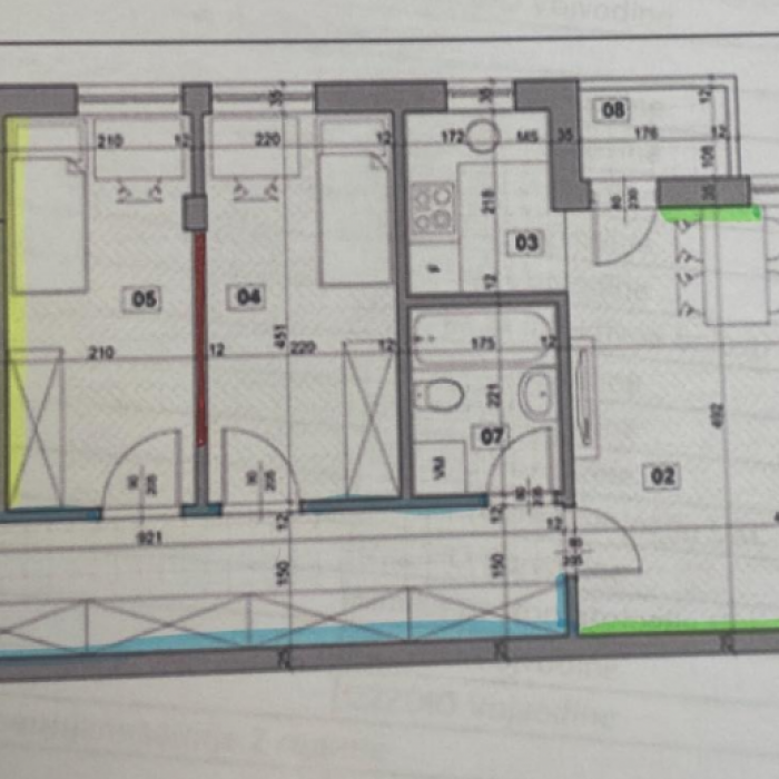 Četvorosoban stan na prodaju, Telep, Novi Sad, 73m², 190.000 €