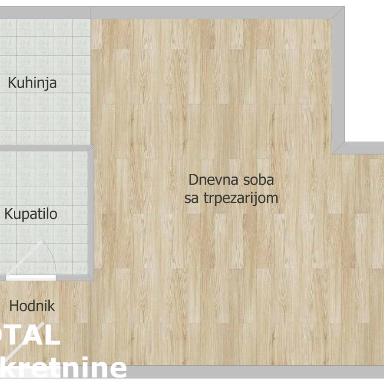 Stan Prodaja Novi Sad  34 m2