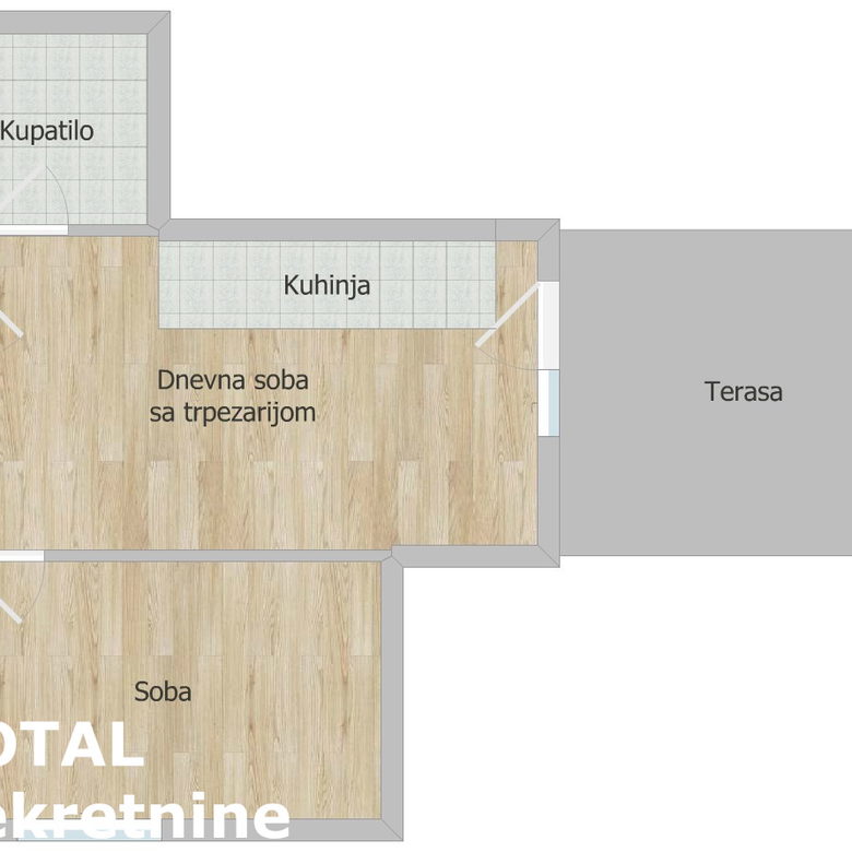 Stan Prodaja Novi Sad  25 m2