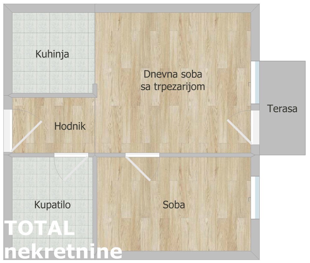 Stan Prodaja Novi Sad  33 m2