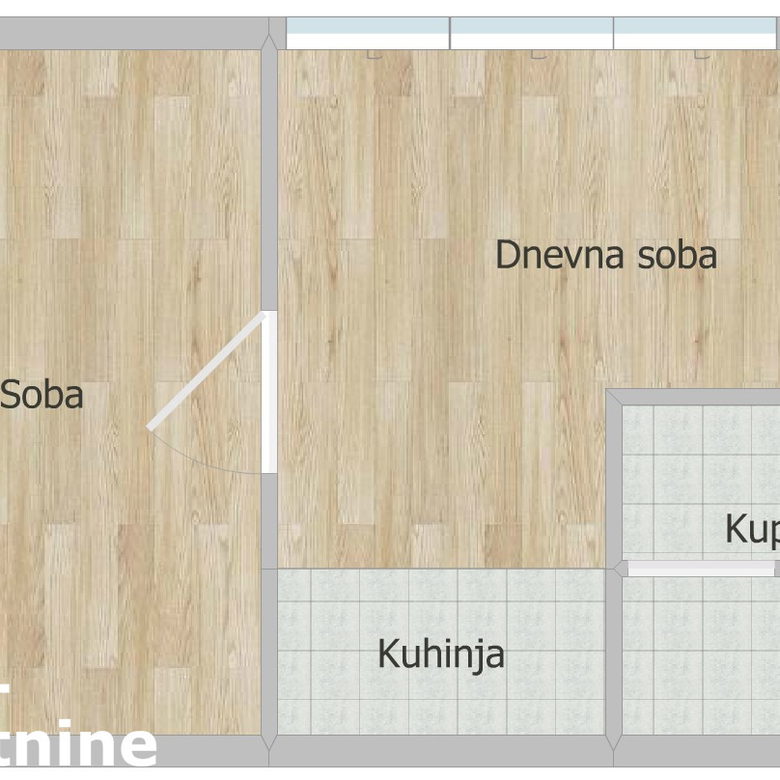 Stan Prodaja Novi Sad Kej 30 m2