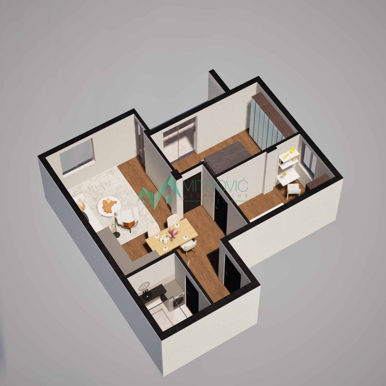 Stan Prodaja Novi Sad Alibegovac 47 m2