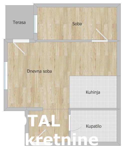 Stan Prodaja Novi Sad  47 m2
