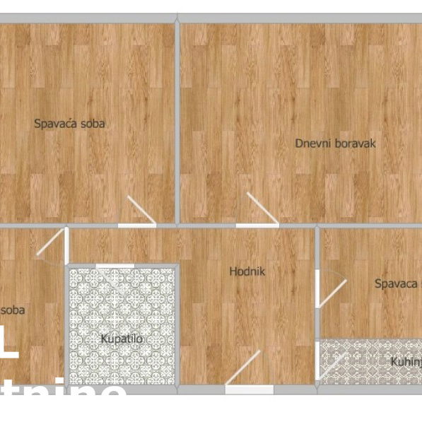 Troiposoban stan na prodaju, Centar, Novi Sad, 75m², 210.000 €