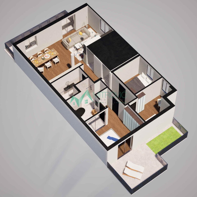Stan Prodaja Novi Sad  90 m2