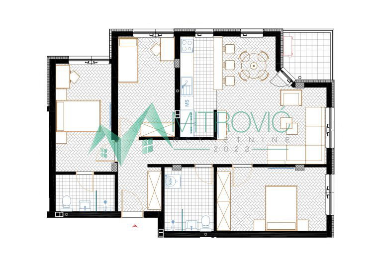 Stan Prodaja Novi Sad  89 m2