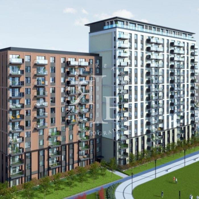 Dvosoban stan na prodaju, Beograd na Vodi, Beograd, 54m², 290.000 €