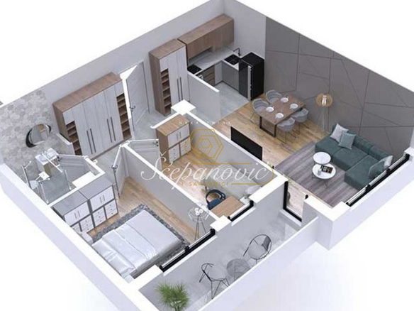 Stan Prodaja Novi Sad  59 m2