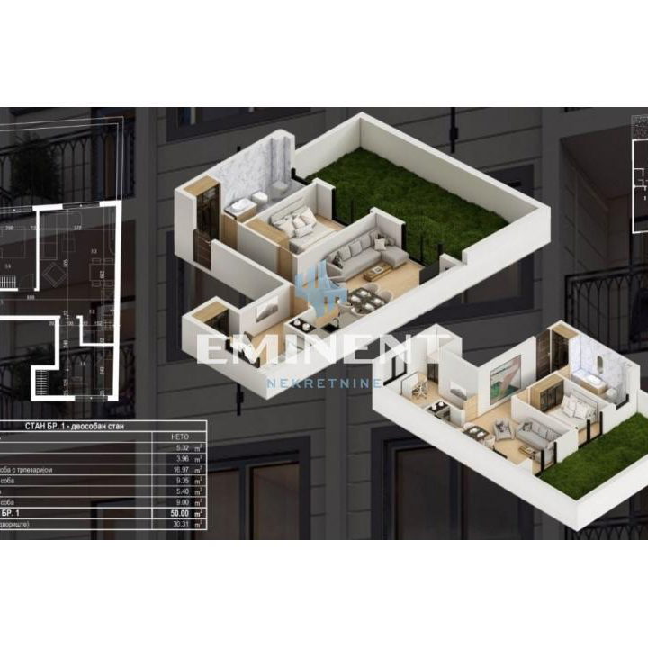 Stan Prodaja Beograd Lekino Brdo 80 m2