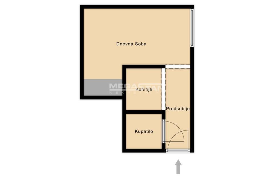 Stan Izdavanje Beograd Šumice 25 m2