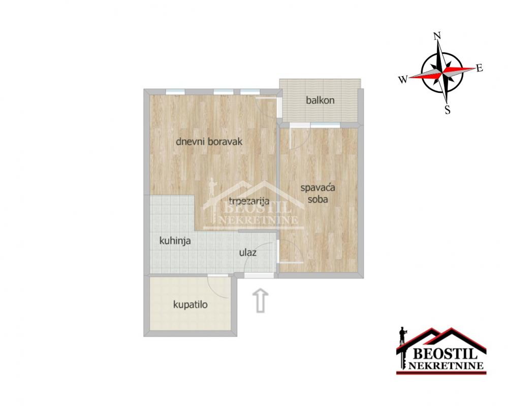 Dvosoban stan na prodaju, Mladenovac, Beograd, 48m², 113.000 €