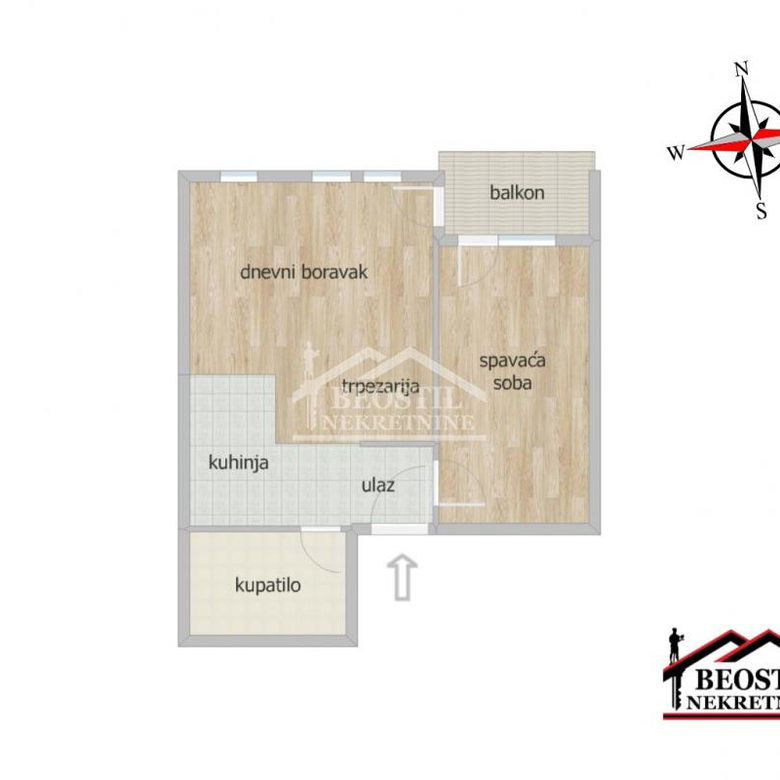 Dvosoban stan na prodaju, Mladenovac, Beograd, 48m², 113.000 €